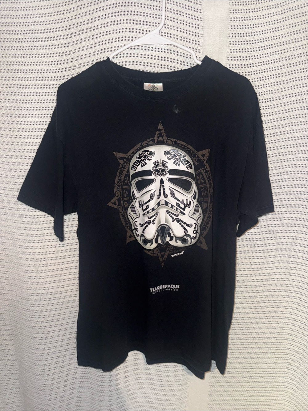 Black Graphic Stormtrooper T-Shirt by